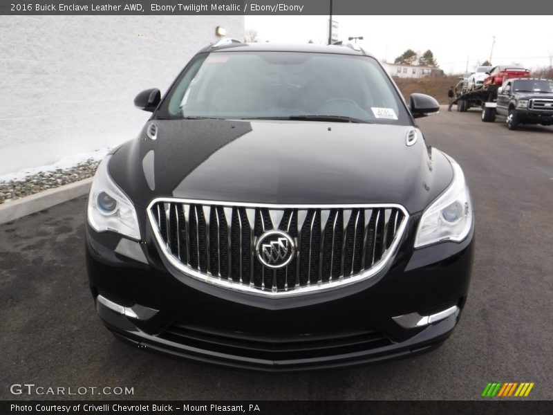 Ebony Twilight Metallic / Ebony/Ebony 2016 Buick Enclave Leather AWD