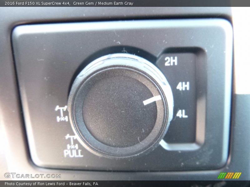 Controls of 2016 F150 XL SuperCrew 4x4