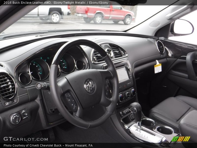 Ebony Twilight Metallic / Ebony/Ebony 2016 Buick Enclave Leather AWD