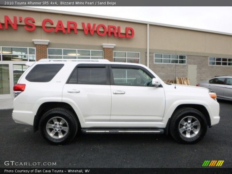 Blizzard White Pearl / Sand Beige 2010 Toyota 4Runner SR5 4x4
