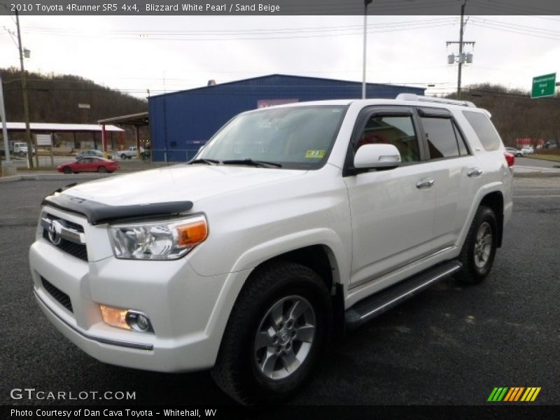 Blizzard White Pearl / Sand Beige 2010 Toyota 4Runner SR5 4x4