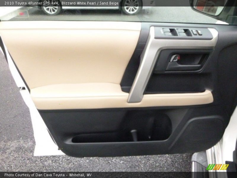 Blizzard White Pearl / Sand Beige 2010 Toyota 4Runner SR5 4x4
