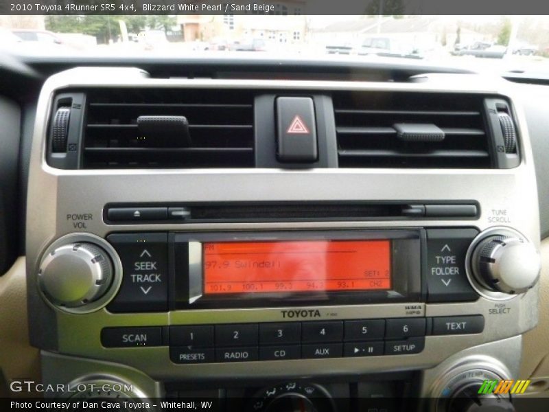 Blizzard White Pearl / Sand Beige 2010 Toyota 4Runner SR5 4x4