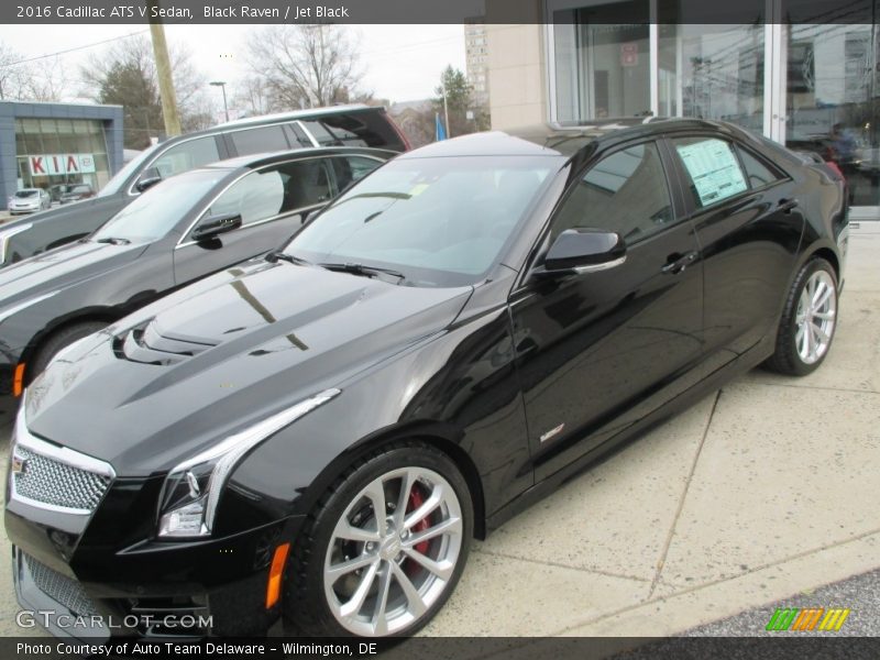 Black Raven / Jet Black 2016 Cadillac ATS V Sedan