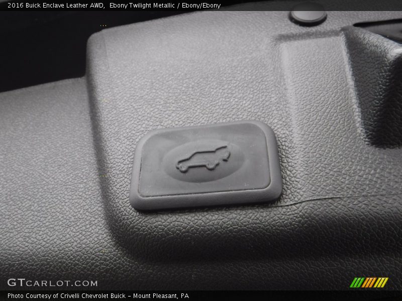 Ebony Twilight Metallic / Ebony/Ebony 2016 Buick Enclave Leather AWD