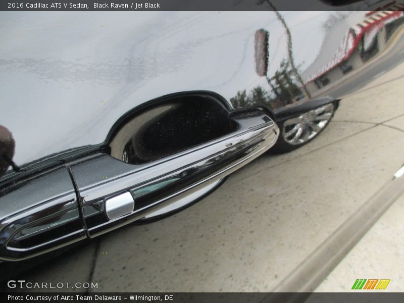 Black Raven / Jet Black 2016 Cadillac ATS V Sedan