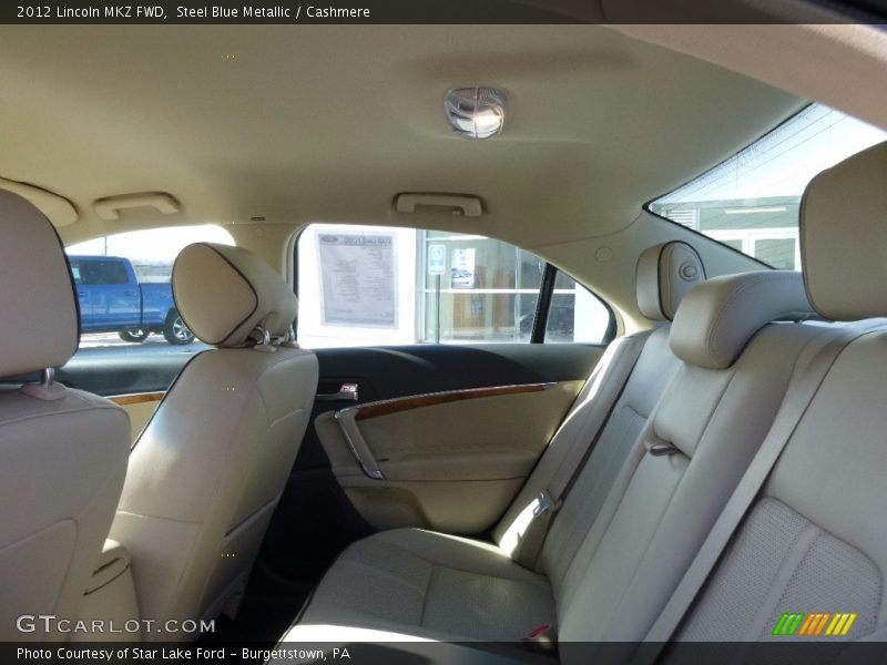 Steel Blue Metallic / Cashmere 2012 Lincoln MKZ FWD