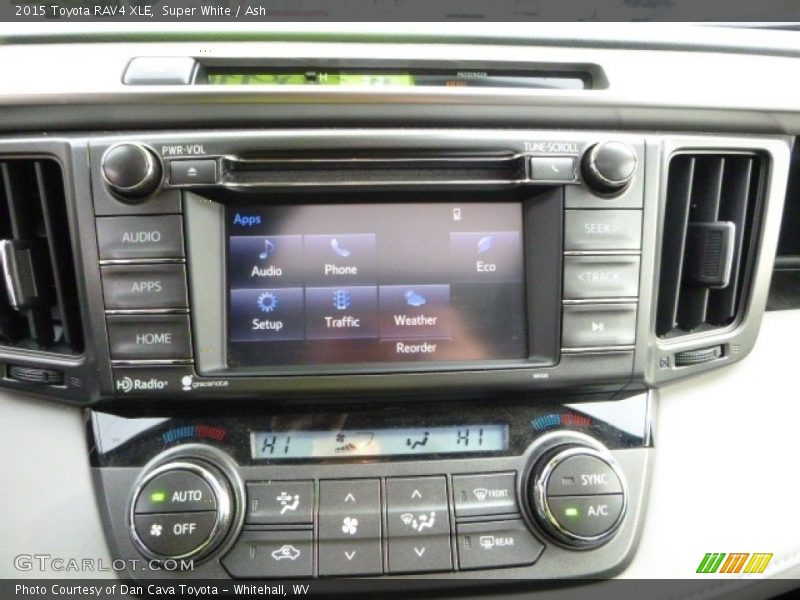 Super White / Ash 2015 Toyota RAV4 XLE