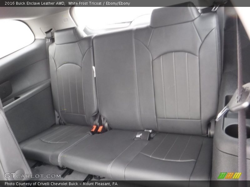 White Frost Tricoat / Ebony/Ebony 2016 Buick Enclave Leather AWD
