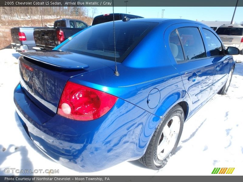 Arrival Blue Metallic / Gray 2005 Chevrolet Cobalt LS Sedan
