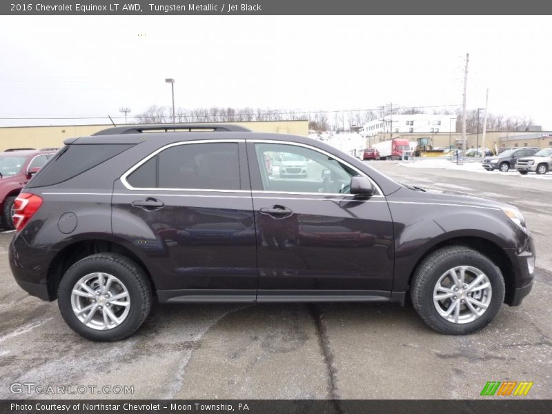 Tungsten Metallic / Jet Black 2016 Chevrolet Equinox LT AWD