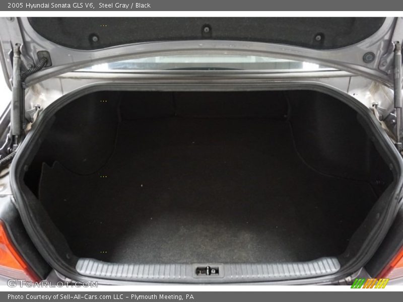 Steel Gray / Black 2005 Hyundai Sonata GLS V6