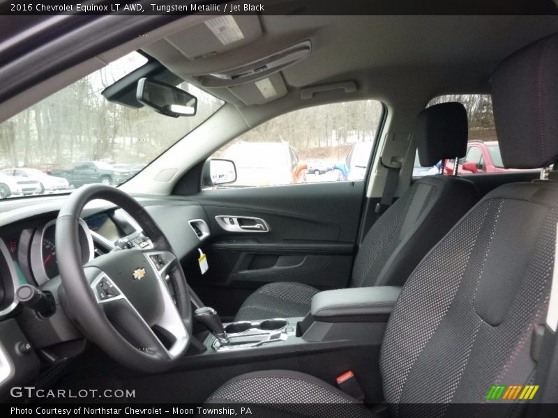 Tungsten Metallic / Jet Black 2016 Chevrolet Equinox LT AWD