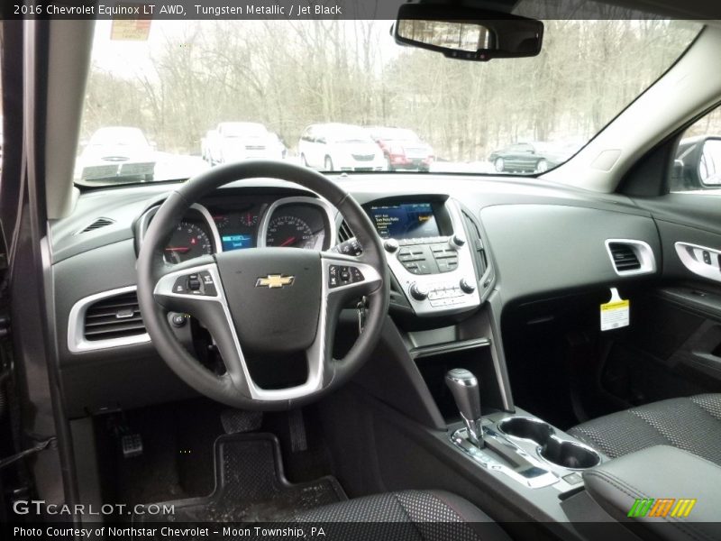 Tungsten Metallic / Jet Black 2016 Chevrolet Equinox LT AWD