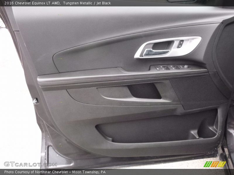 Tungsten Metallic / Jet Black 2016 Chevrolet Equinox LT AWD