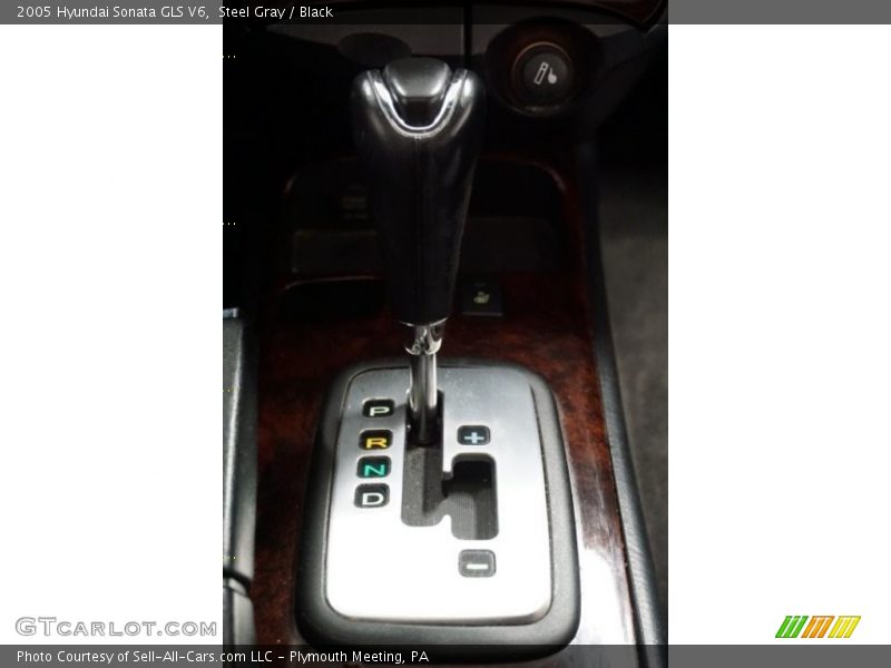 Steel Gray / Black 2005 Hyundai Sonata GLS V6