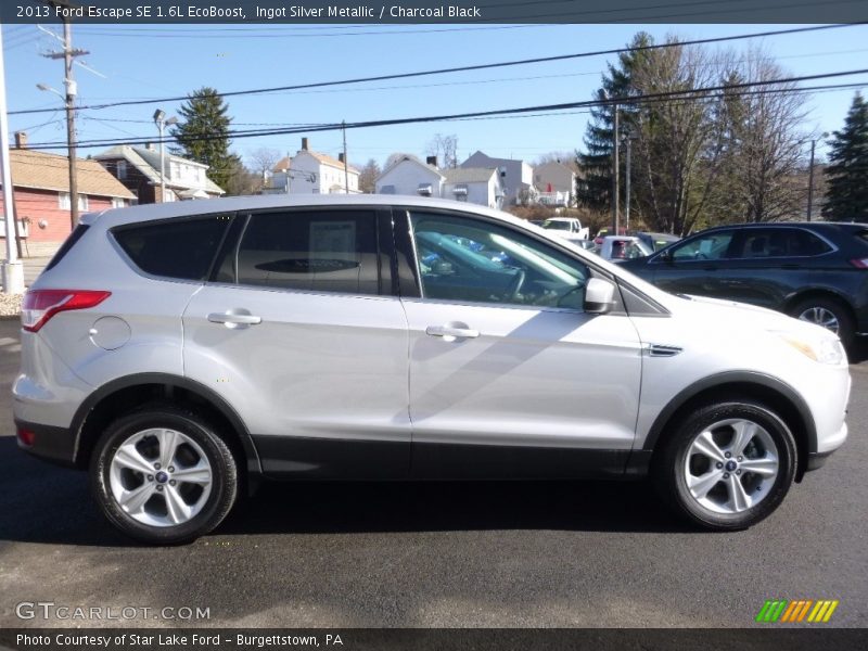 Ingot Silver Metallic / Charcoal Black 2013 Ford Escape SE 1.6L EcoBoost