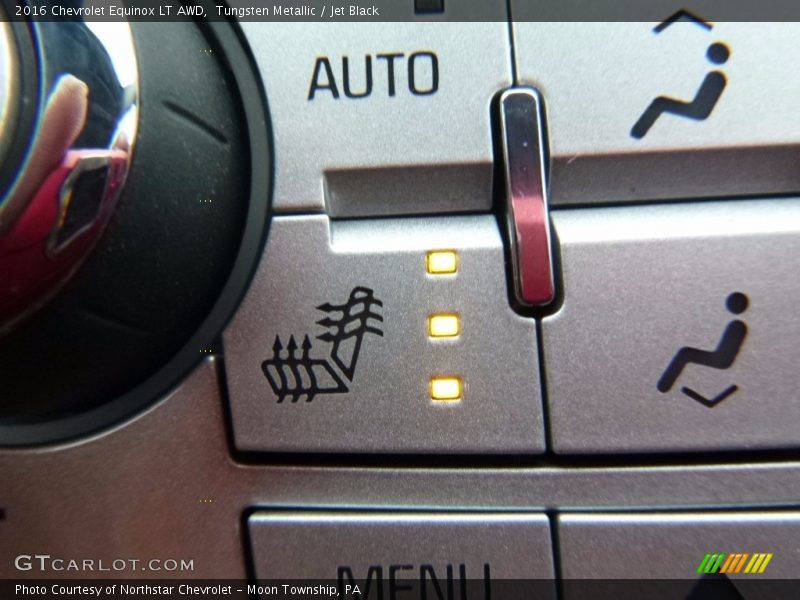 Tungsten Metallic / Jet Black 2016 Chevrolet Equinox LT AWD