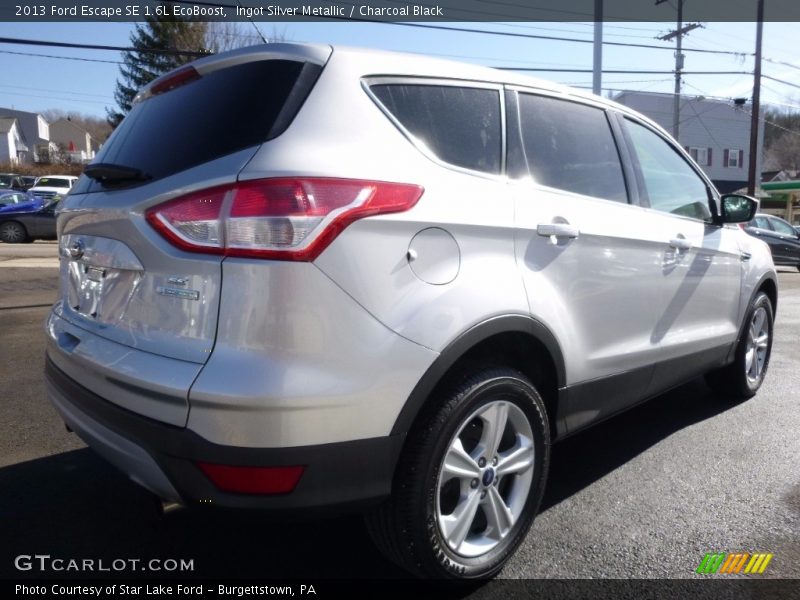 Ingot Silver Metallic / Charcoal Black 2013 Ford Escape SE 1.6L EcoBoost