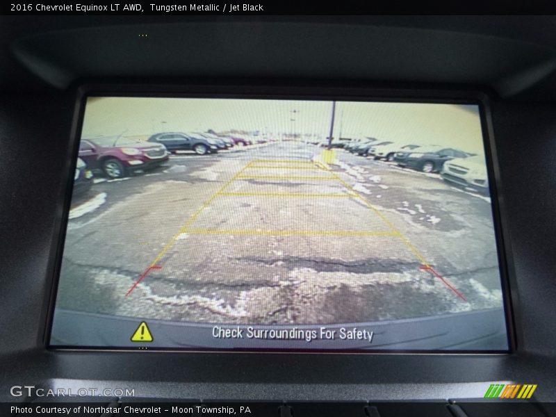 Tungsten Metallic / Jet Black 2016 Chevrolet Equinox LT AWD