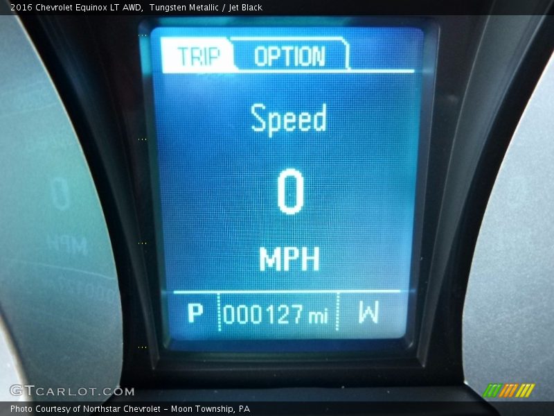 Tungsten Metallic / Jet Black 2016 Chevrolet Equinox LT AWD
