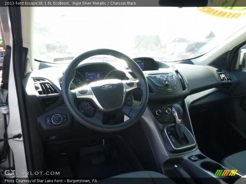 Ingot Silver Metallic / Charcoal Black 2013 Ford Escape SE 1.6L EcoBoost