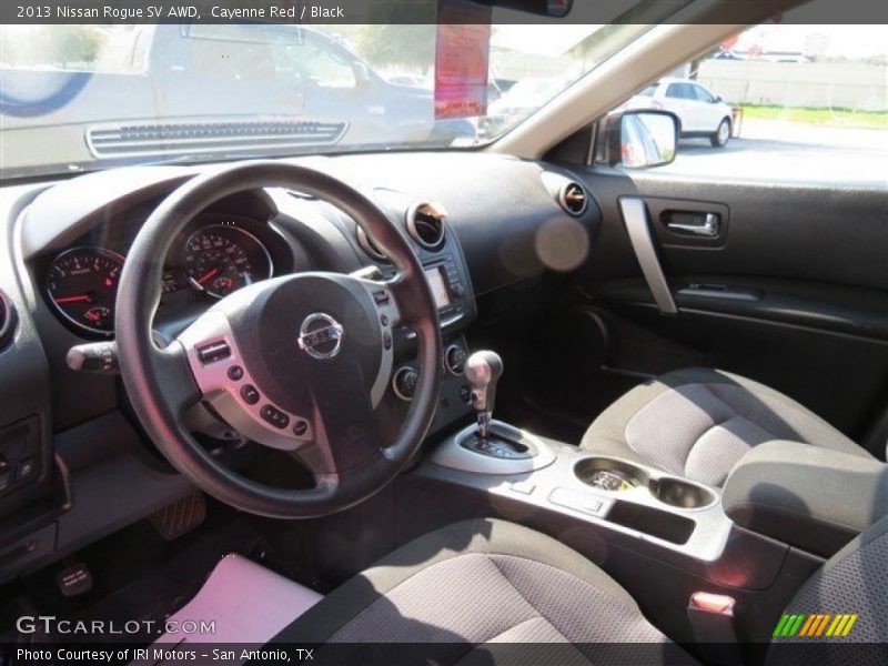 Cayenne Red / Black 2013 Nissan Rogue SV AWD