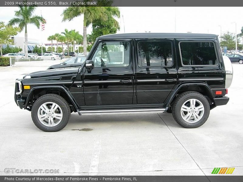 Black / Cognac/Black 2009 Mercedes-Benz G 550