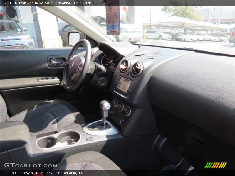 Cayenne Red / Black 2013 Nissan Rogue SV AWD