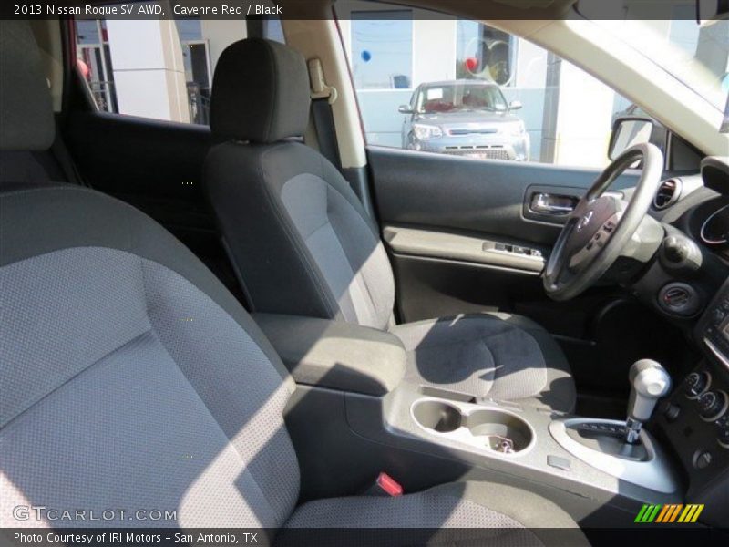 Cayenne Red / Black 2013 Nissan Rogue SV AWD