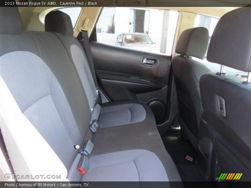 Cayenne Red / Black 2013 Nissan Rogue SV AWD