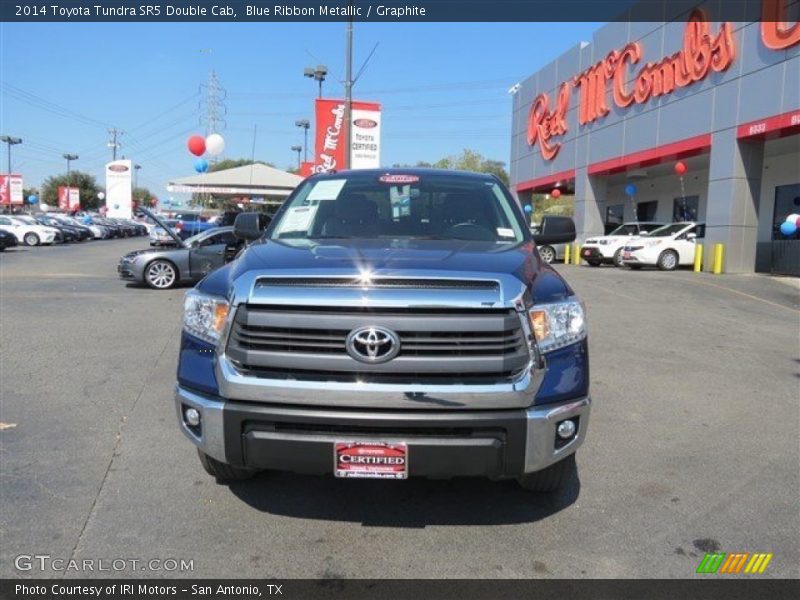 Blue Ribbon Metallic / Graphite 2014 Toyota Tundra SR5 Double Cab