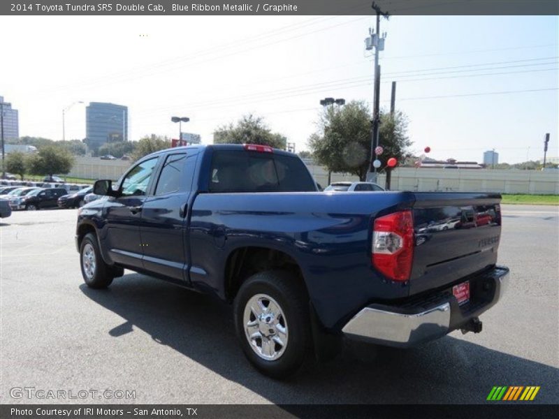 Blue Ribbon Metallic / Graphite 2014 Toyota Tundra SR5 Double Cab