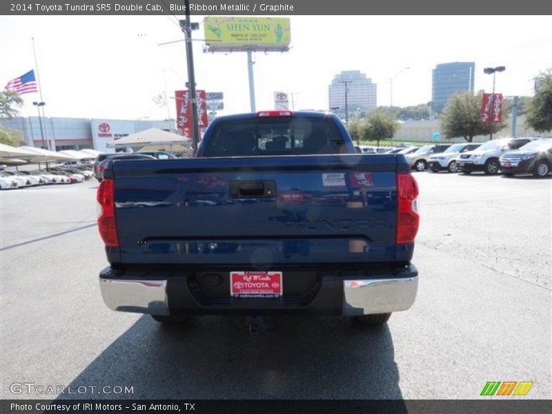 Blue Ribbon Metallic / Graphite 2014 Toyota Tundra SR5 Double Cab