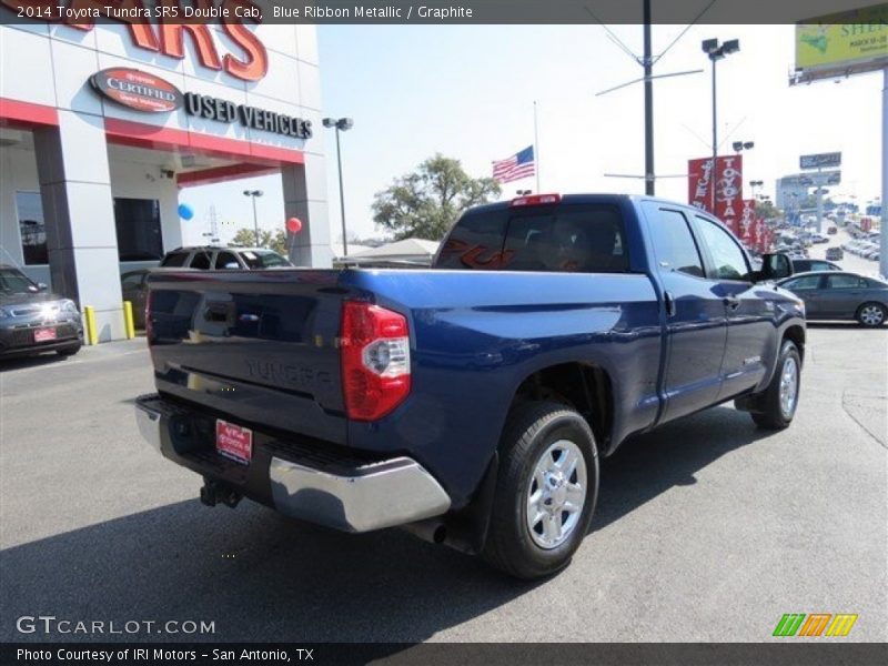 Blue Ribbon Metallic / Graphite 2014 Toyota Tundra SR5 Double Cab
