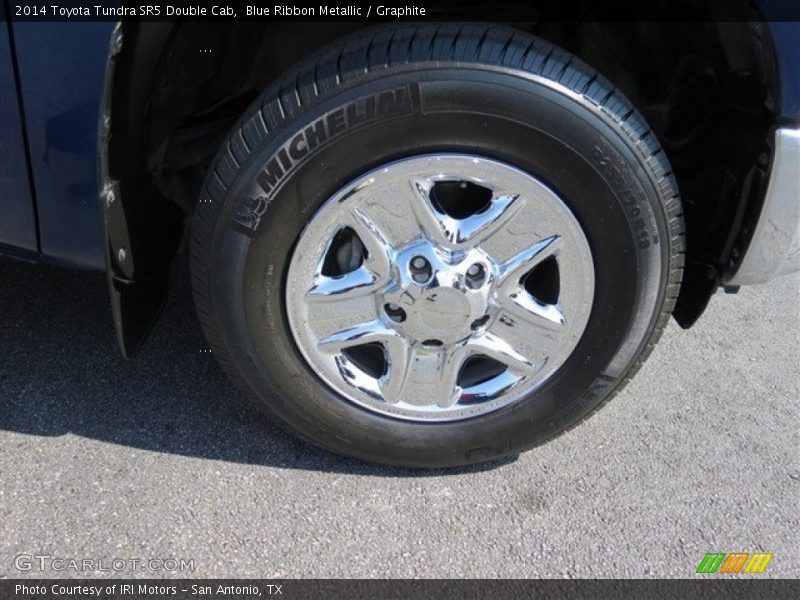 Blue Ribbon Metallic / Graphite 2014 Toyota Tundra SR5 Double Cab