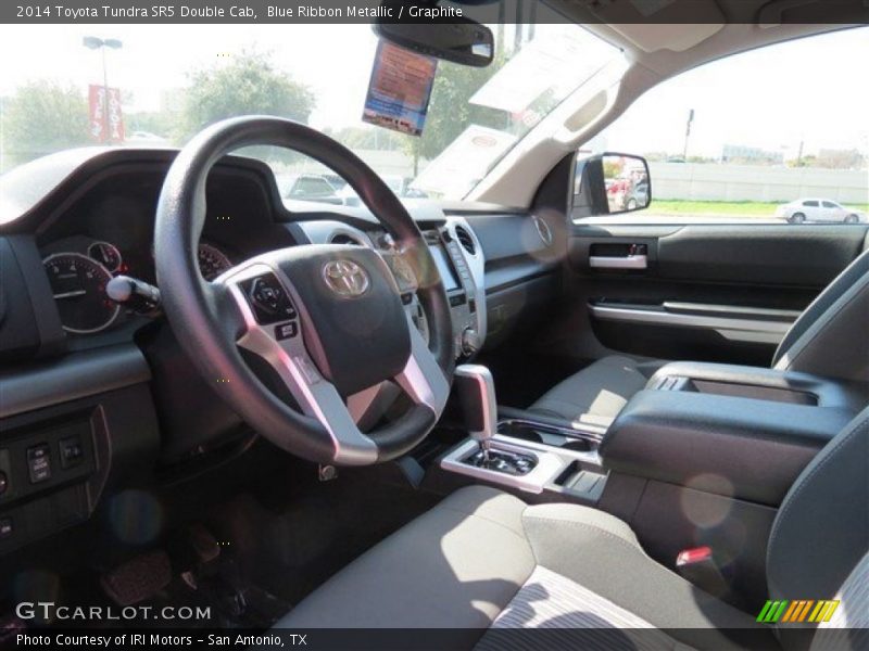 Blue Ribbon Metallic / Graphite 2014 Toyota Tundra SR5 Double Cab