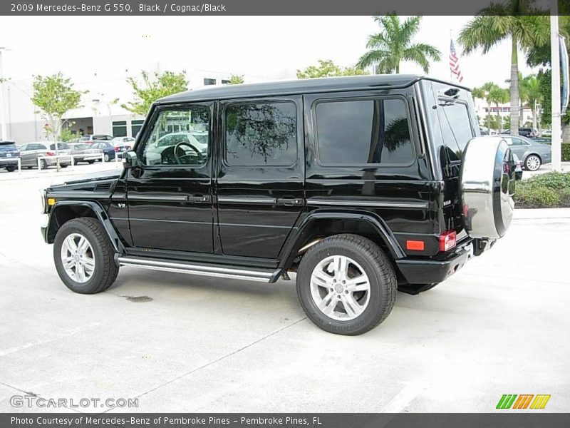 Black / Cognac/Black 2009 Mercedes-Benz G 550