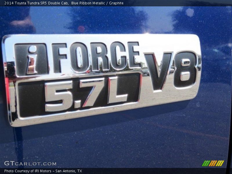 Blue Ribbon Metallic / Graphite 2014 Toyota Tundra SR5 Double Cab