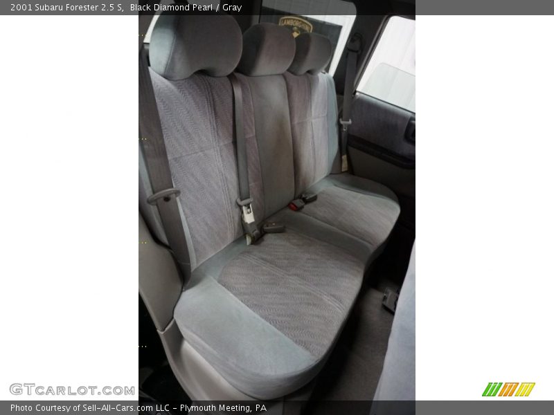 Black Diamond Pearl / Gray 2001 Subaru Forester 2.5 S