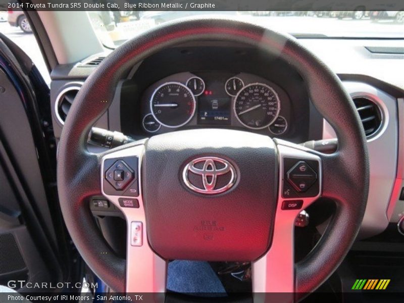 Blue Ribbon Metallic / Graphite 2014 Toyota Tundra SR5 Double Cab