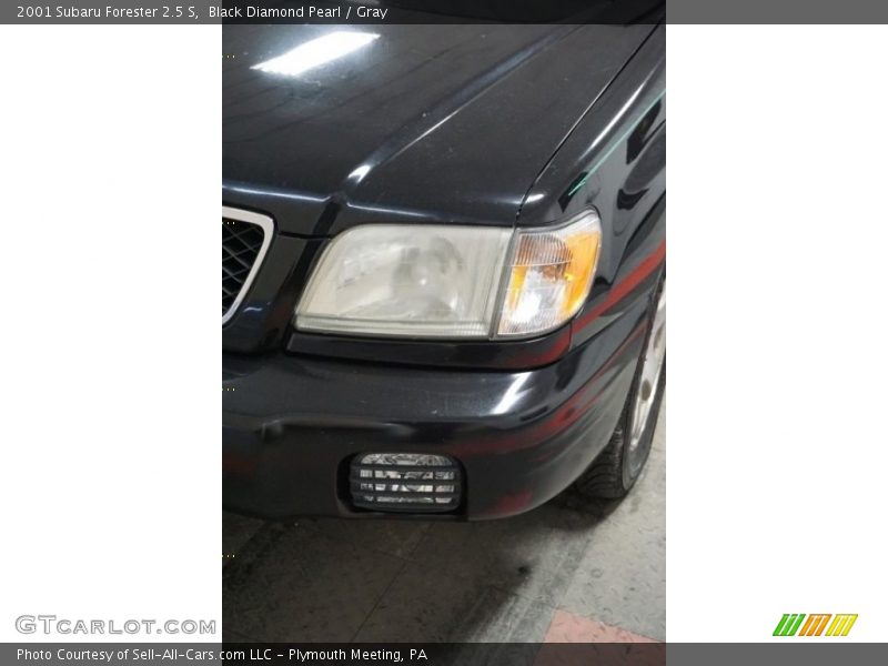 Black Diamond Pearl / Gray 2001 Subaru Forester 2.5 S