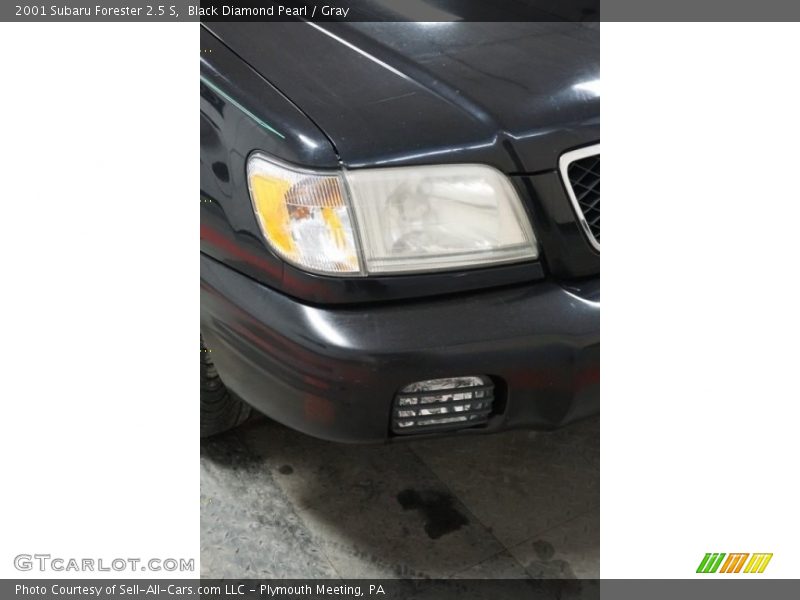 Black Diamond Pearl / Gray 2001 Subaru Forester 2.5 S
