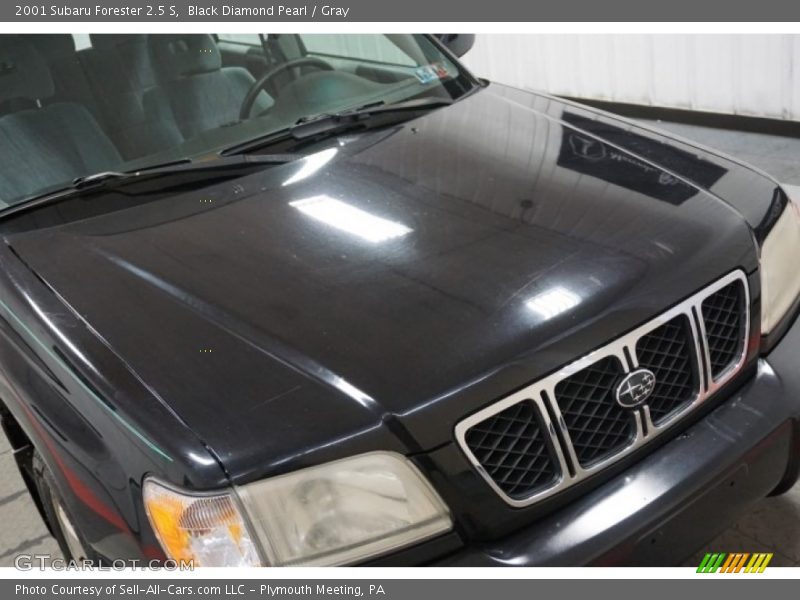 Black Diamond Pearl / Gray 2001 Subaru Forester 2.5 S