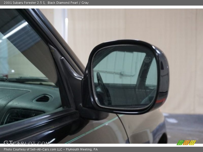Black Diamond Pearl / Gray 2001 Subaru Forester 2.5 S