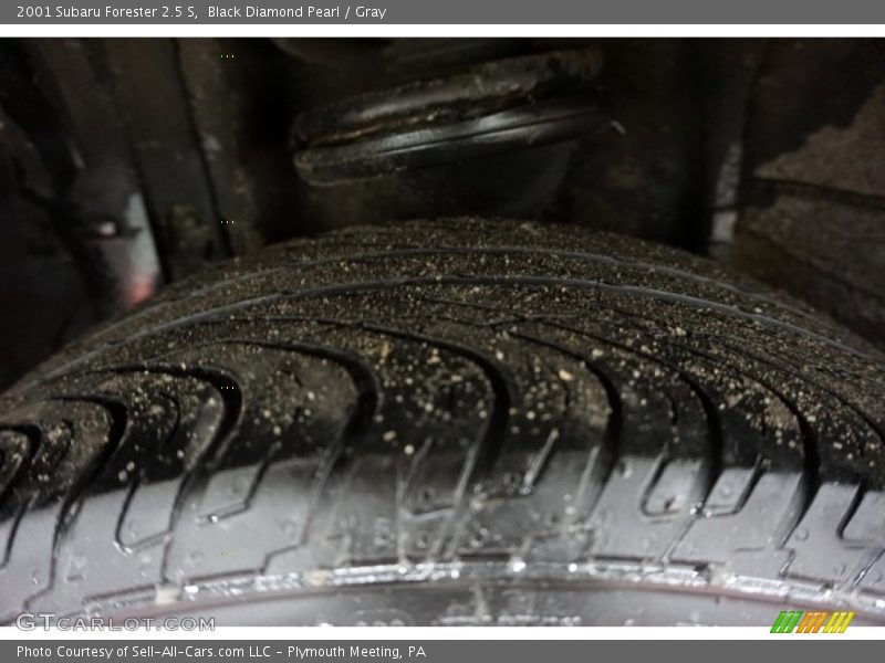 Black Diamond Pearl / Gray 2001 Subaru Forester 2.5 S