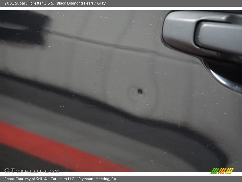 Black Diamond Pearl / Gray 2001 Subaru Forester 2.5 S
