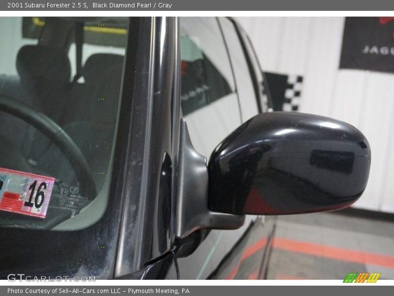Black Diamond Pearl / Gray 2001 Subaru Forester 2.5 S