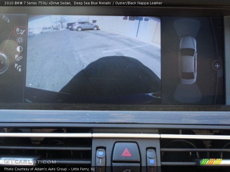 Deep Sea Blue Metallic / Oyster/Black Nappa Leather 2010 BMW 7 Series 750Li xDrive Sedan