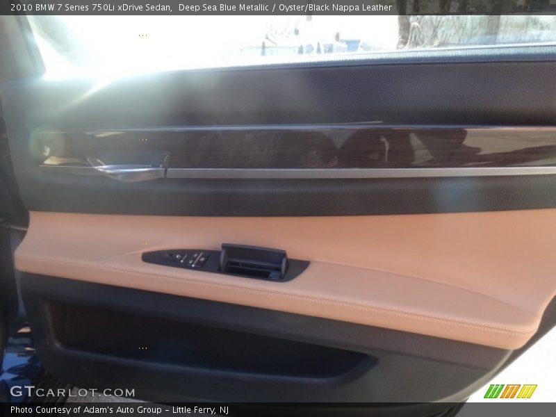 Deep Sea Blue Metallic / Oyster/Black Nappa Leather 2010 BMW 7 Series 750Li xDrive Sedan